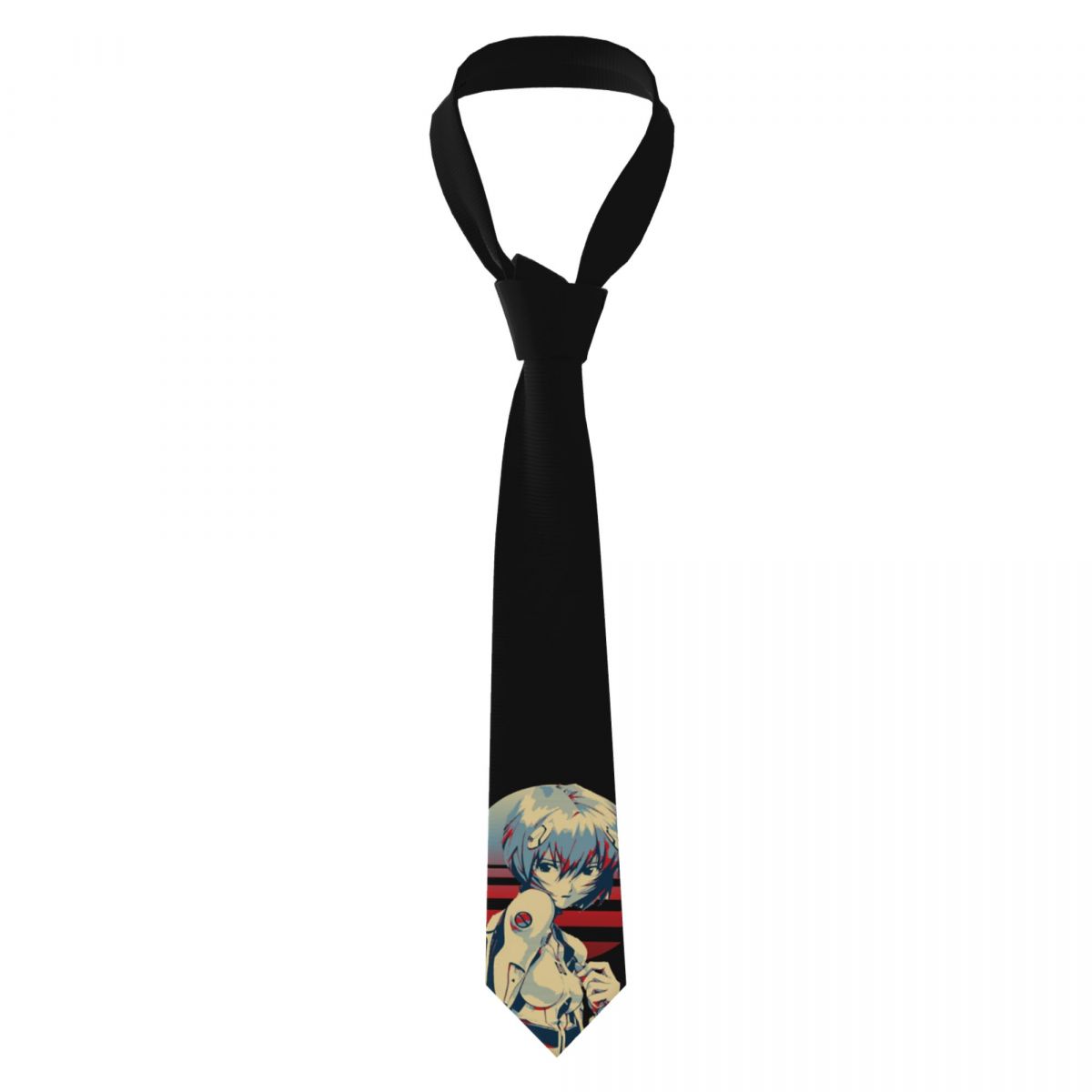 Men Accessories For Neck - Rei Ayanami cravates classiques unisexe soie