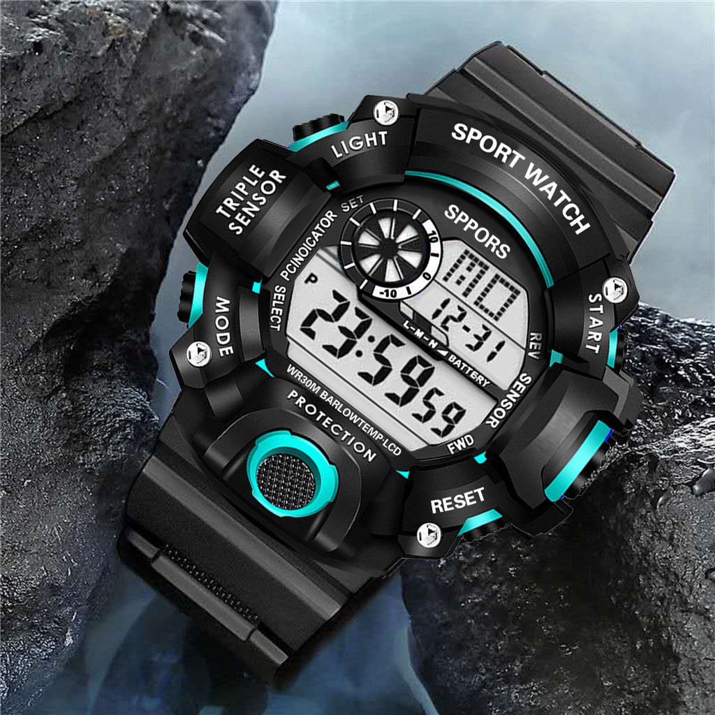 Men'S Accessories Display - YIKAZE Y73 montre pour hommes numérique