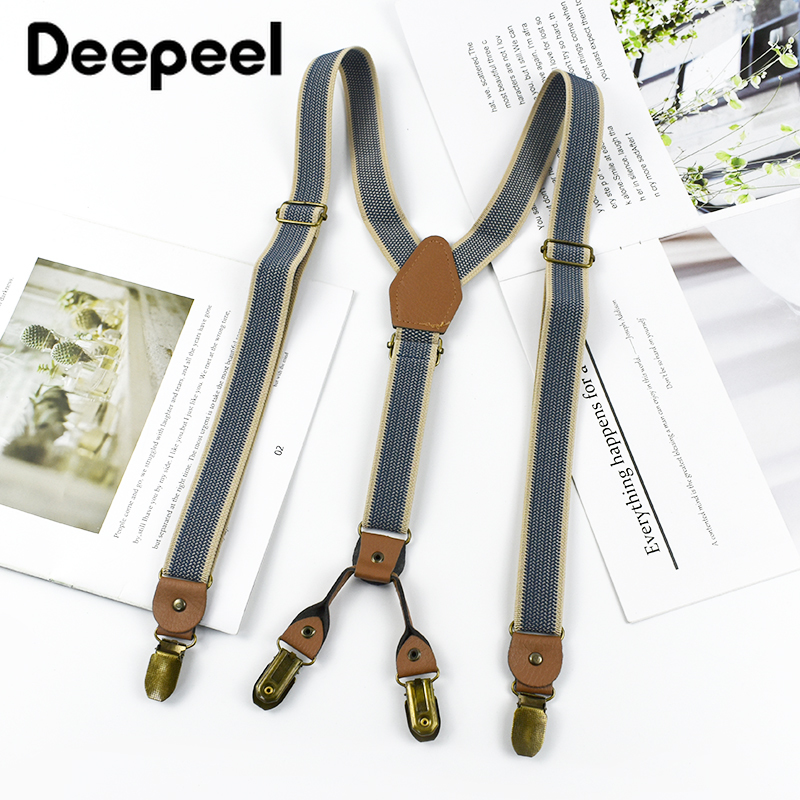 Men'S Accessories Types - Deepeel – bretelles rétro pour hommes,