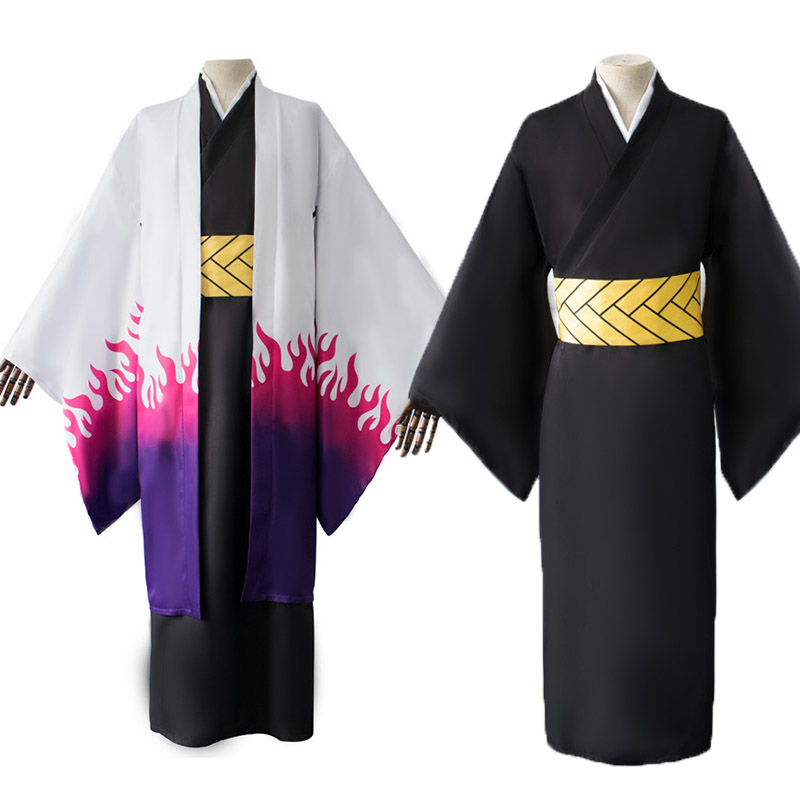 Men'S Kimono Accessories - Costume de Cosplay Anime Ubuyashiki Kagaya,