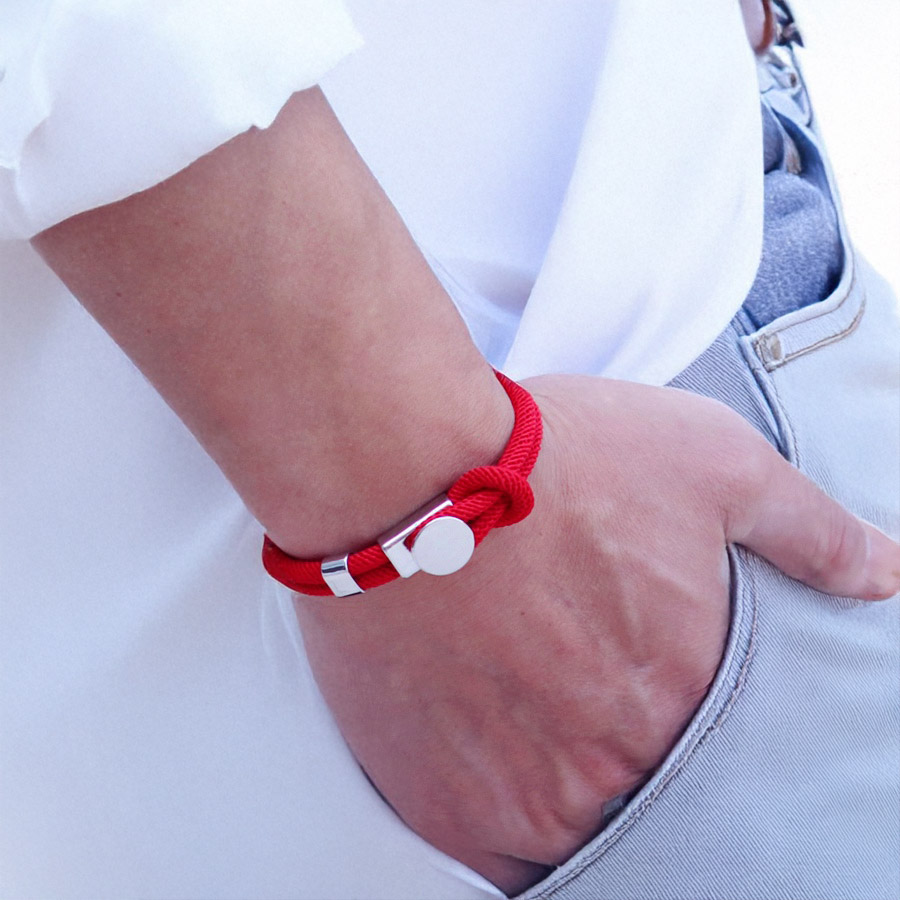 Men Accessories Ethnic - Mode hommes corde Bracelet Grade A