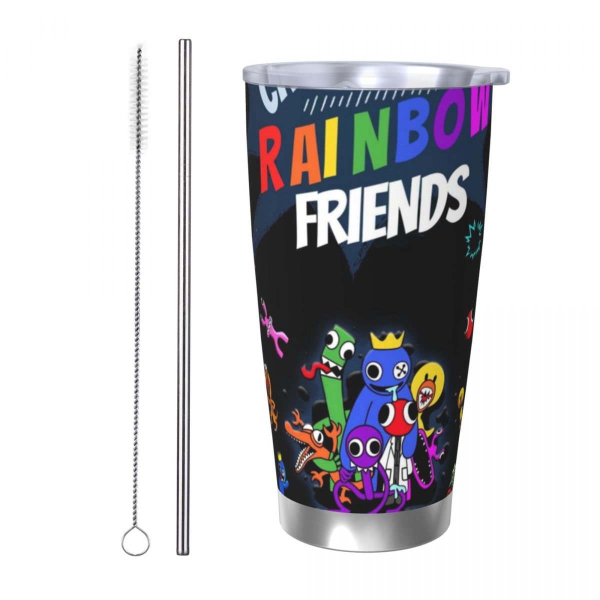 Flask Stainless Steel - R-Rainbow-Friends Tasse de voiture isotherme en