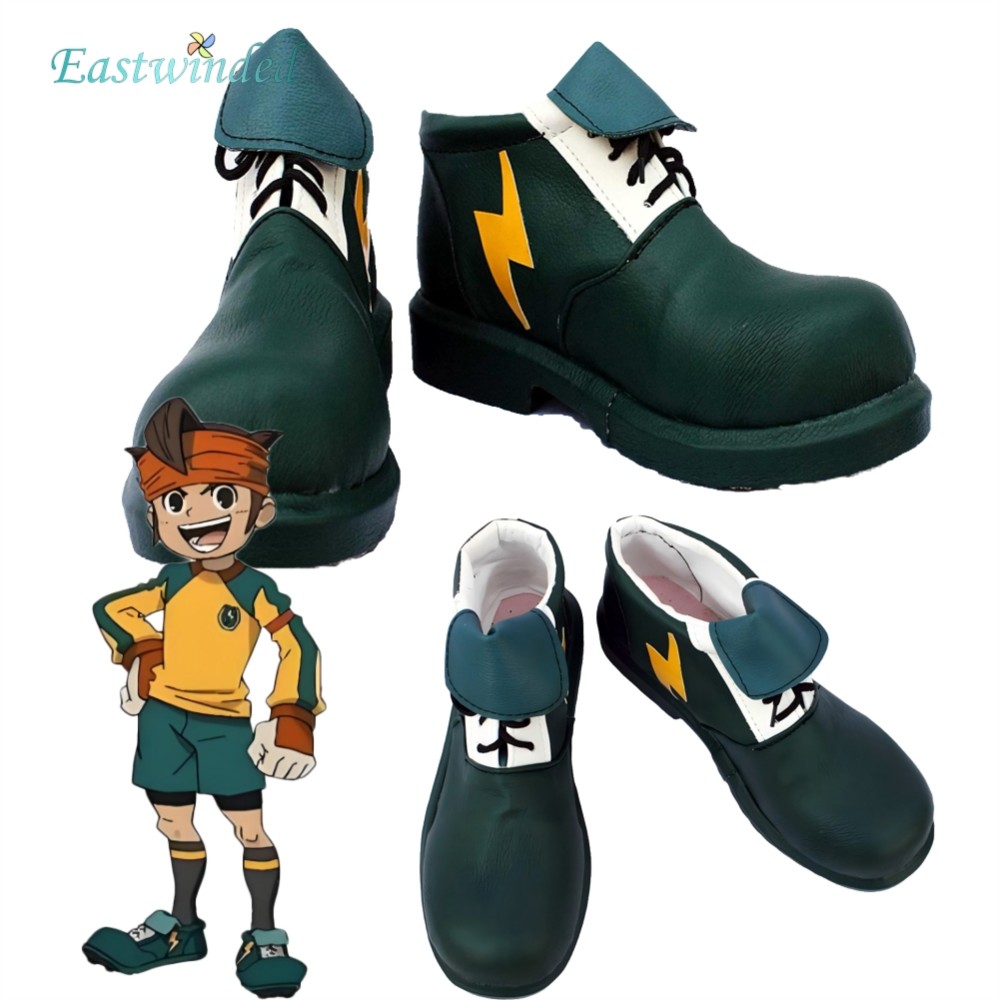 Men'S Accessories Leather - Chaussures de Cosplay Anime Inazuma 11th