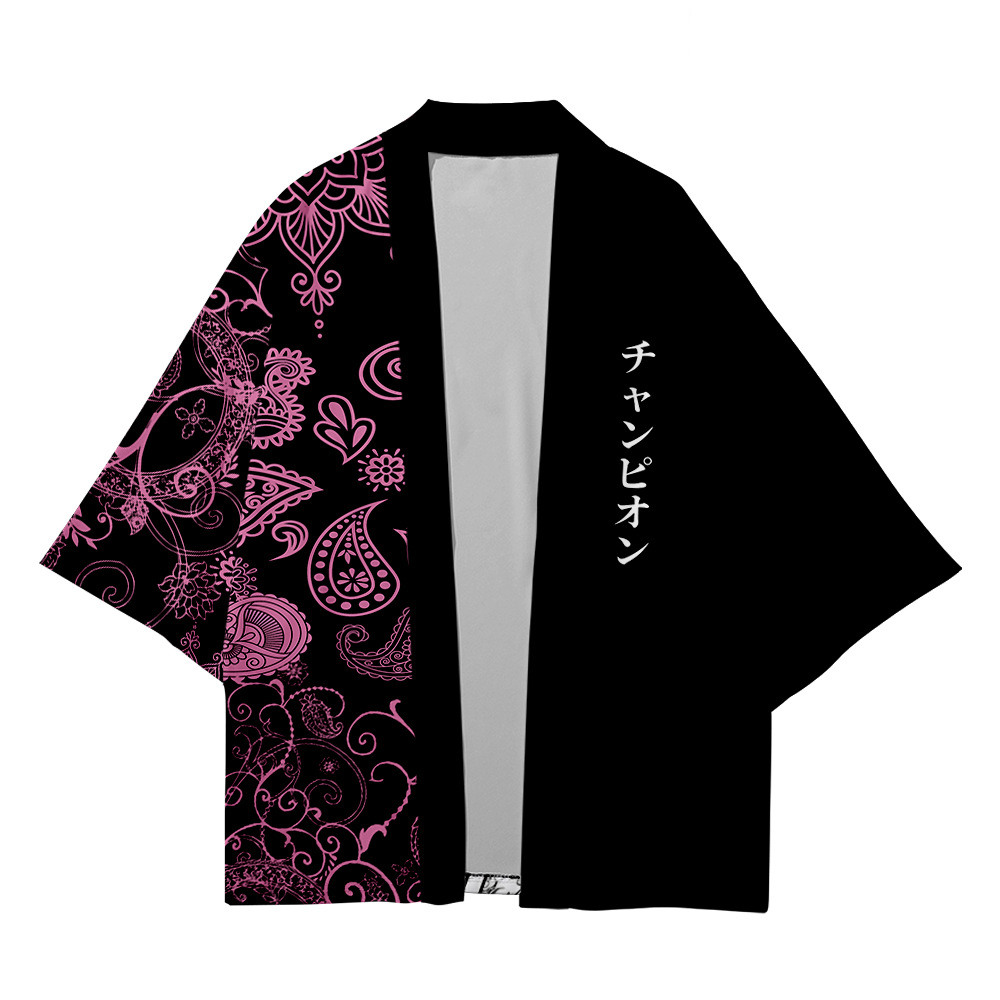 Costume deux pièces Anime fleu - Men'S Kimono Accessories avis et prix