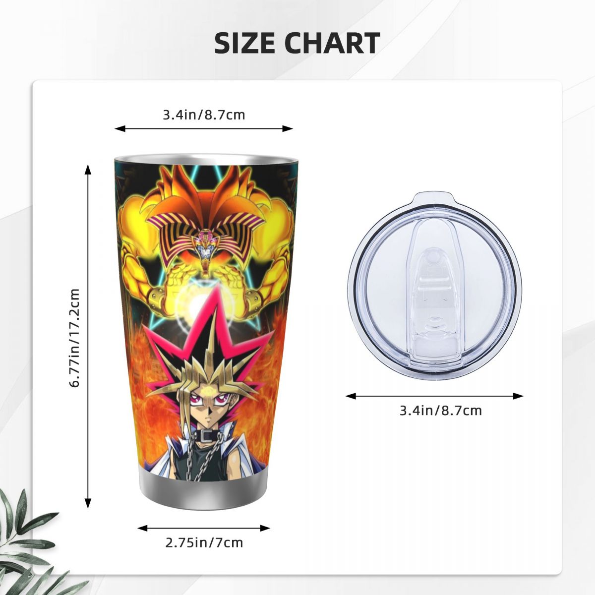 Manga-Yu-Gi-Oh Tasse de voitur - Flask Stainless Steel avis et prix