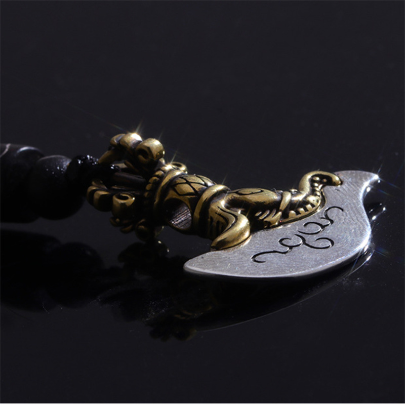 Pendentif hache Vajra de style - Men Accessories Ethnic avis et prix