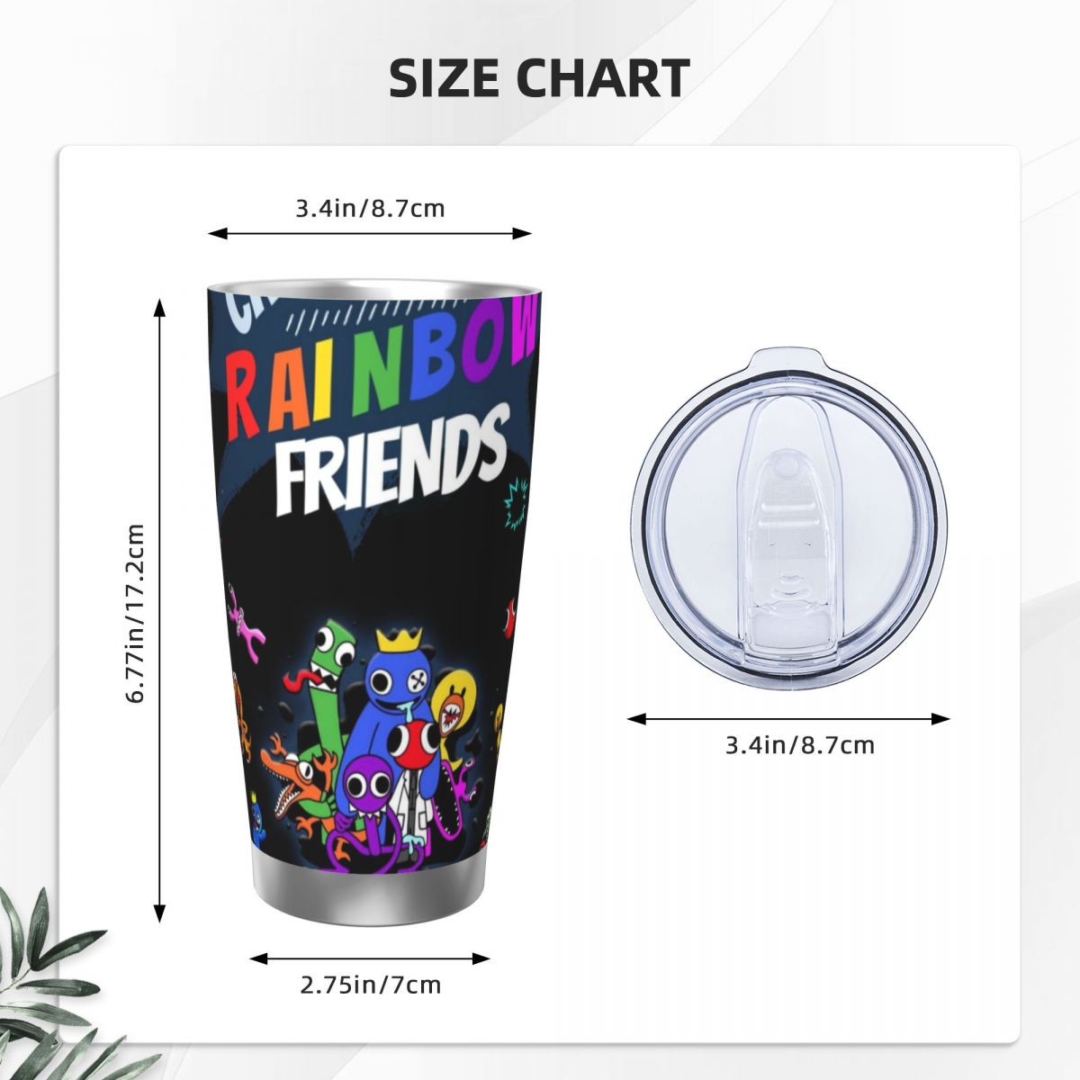 R-Rainbow-Friends Tasse de voi - Flask Stainless Steel avis et prix
