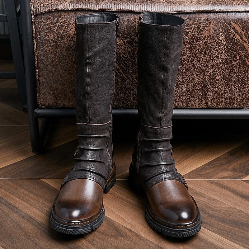 Chaussures médiévales rétro en - Men'S Accessories Leather avis et prix