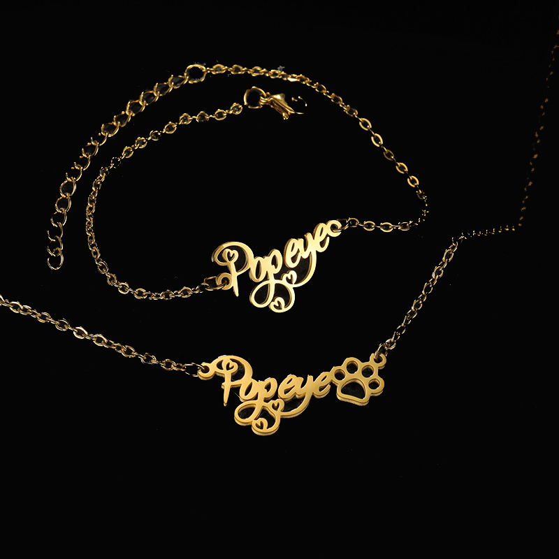 Goxijite personnaliser nom col - Mens Accessories Style avis et prix