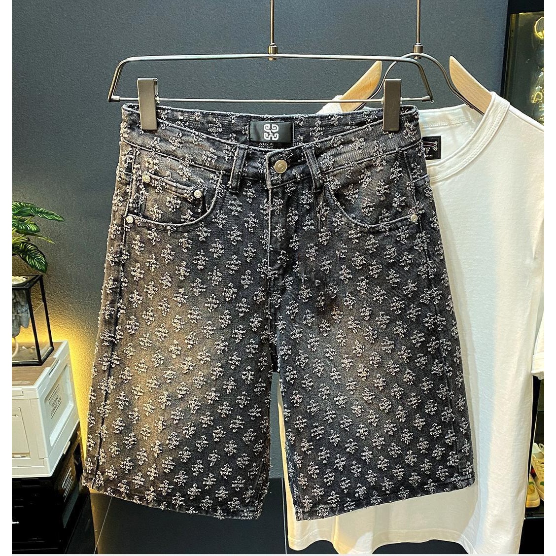 Shorts en jean décontractés po - Men'S Accessories For Jeans avis et prix