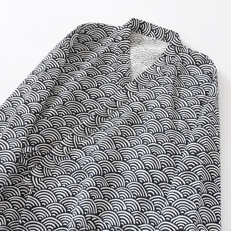 Peignoir japonais en gaze de c - Men'S Kimono Accessories avis et prix