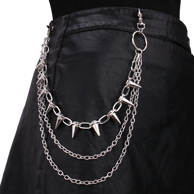 Hip Hop Punk Rock métal pantal - Men'S Accessories For Jeans avis et prix