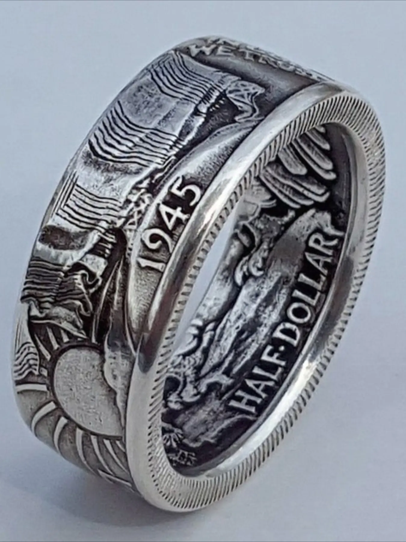 Bague vintage avec pièce Morga - Men Accessories Ideas avis et prix