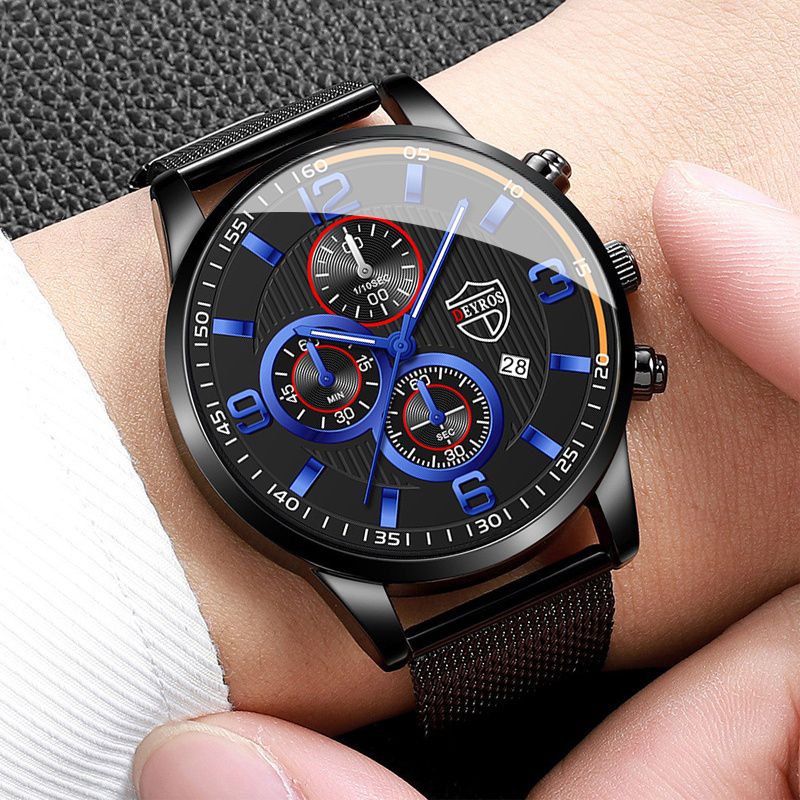 Montre-bracelet à quartz de lu - Men'S Accessories Display avis et prix