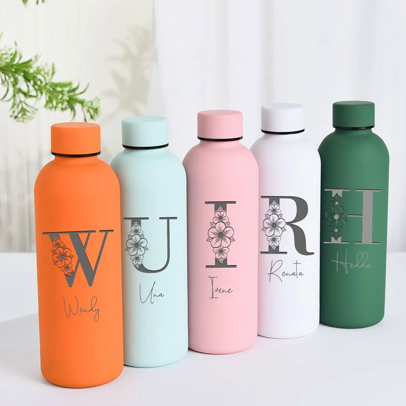 Bouteille d'eau personnalisée  - Flask Stainless Steel avis et prix