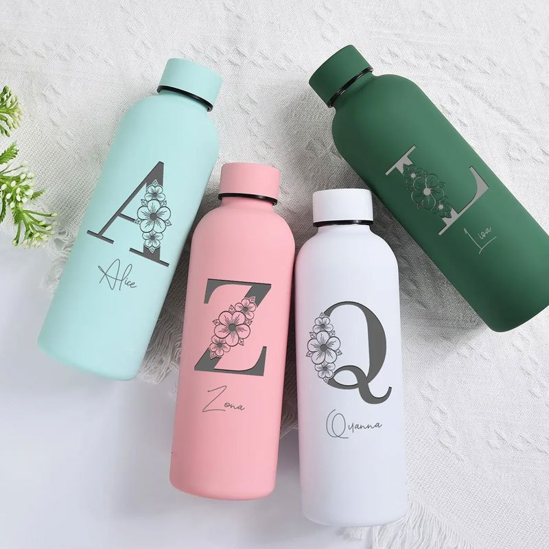 Bouteille d'eau personnalisée  - Flask Stainless Steel avis et prix
